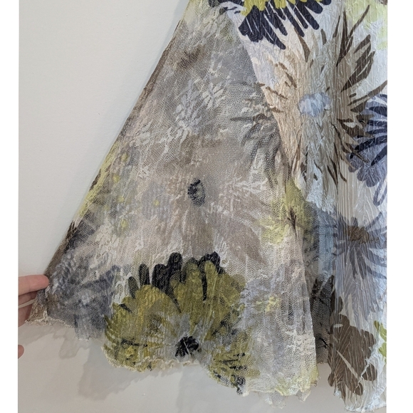 NEW Komarov Lace Trim Charmeuse Maxi Dress - Picture 7 of 8